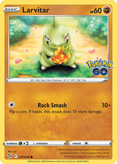 Larvitar, Pokémon GO 37