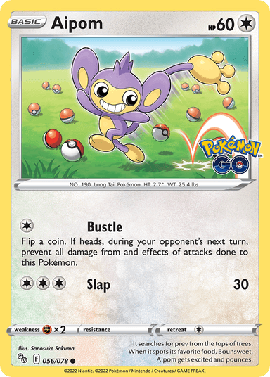 Aipom, Pokémon GO 56