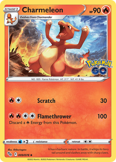 Charmeleon, Pokémon GO 9