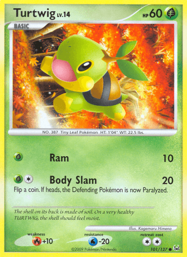 Turtwig, Platinum 101