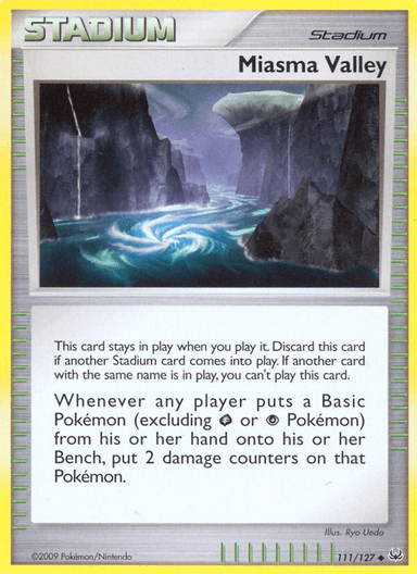 Miasma Valley, Platinum 111