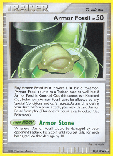 Armor Fossil, Platinum 119