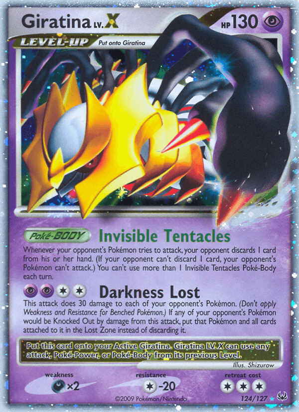 Giratina LV.X, Platinum 124