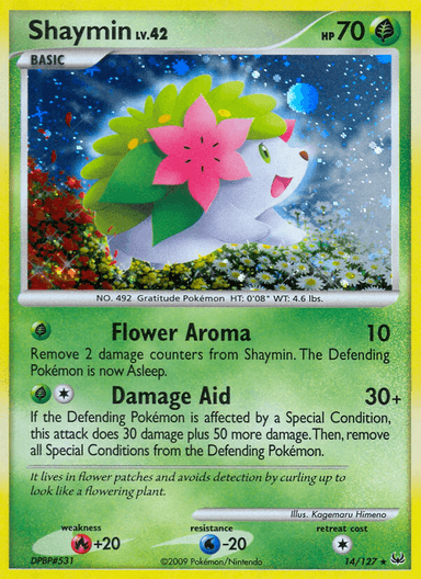 Shaymin, Platinum 14