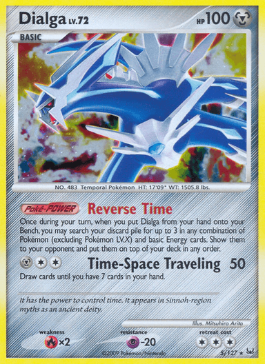 Dialga, Platinum 5