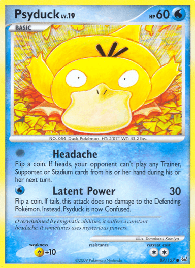 Psyduck, Platinum 87