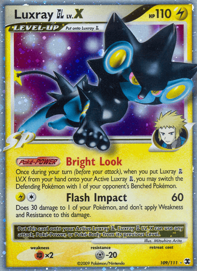 Luxray GL LV.X, Rising Rivals 109
