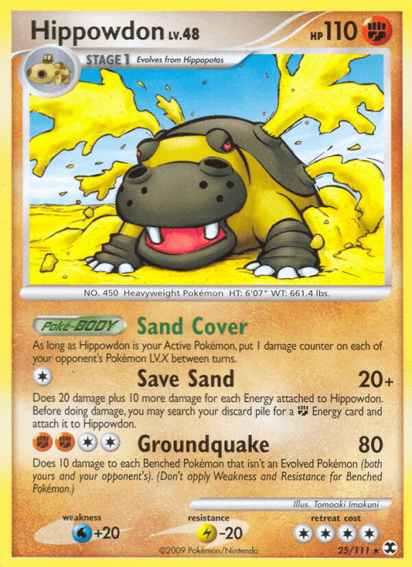 Hippowdon, Rising Rivals 25