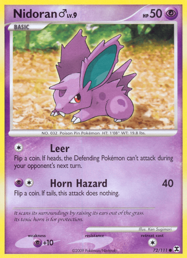 Nidoran ♂, Rising Rivals 72