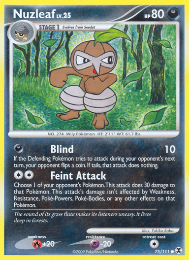 Nuzleaf, Rising Rivals 75
