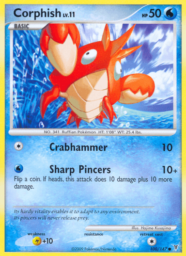 Corphish, Supreme Victors 100