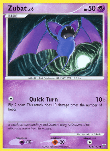 Zubat, Supreme Victors 133