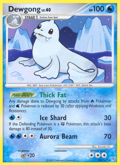 Dewgong, Supreme Victors 24