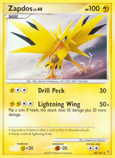 Zapdos, Supreme Victors 48