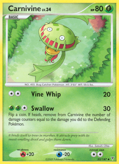 Carnivine, Supreme Victors 53