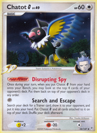 Chatot G, Supreme Victors 54