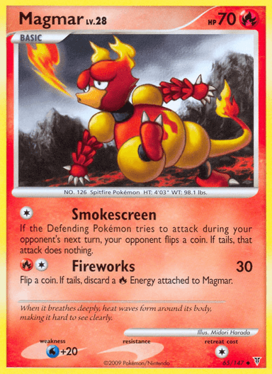 Magmar, Supreme Victors 65