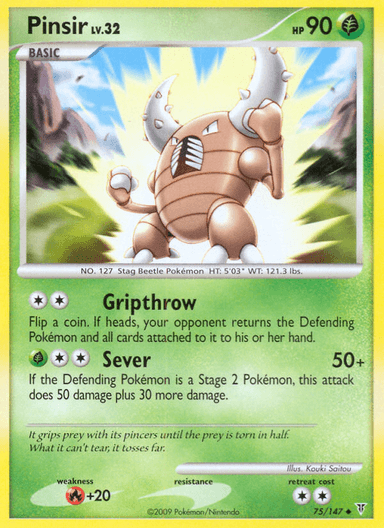 Pinsir, Supreme Victors 75