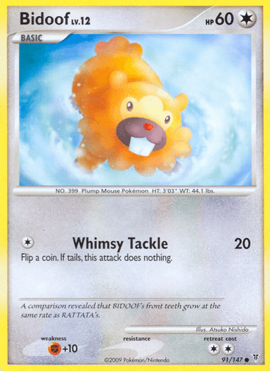 Bidoof, Supreme Victors 91