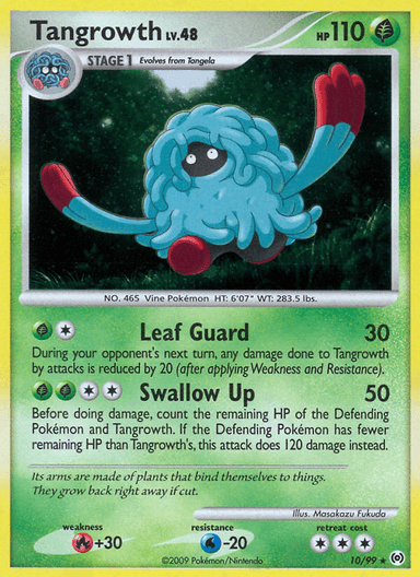 Tangrowth, Arceus 10