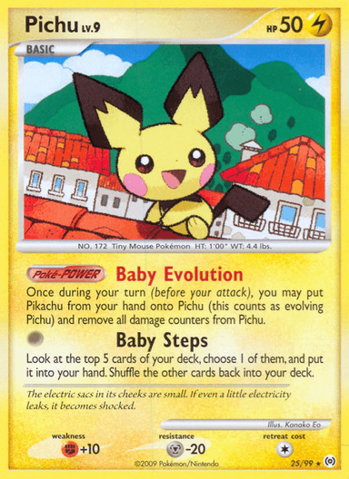 Pichu, Arceus 25