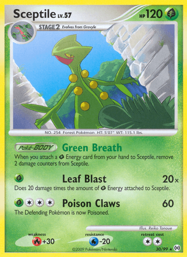 Sceptile, Arceus 30