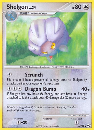 Shelgon, Arceus 48