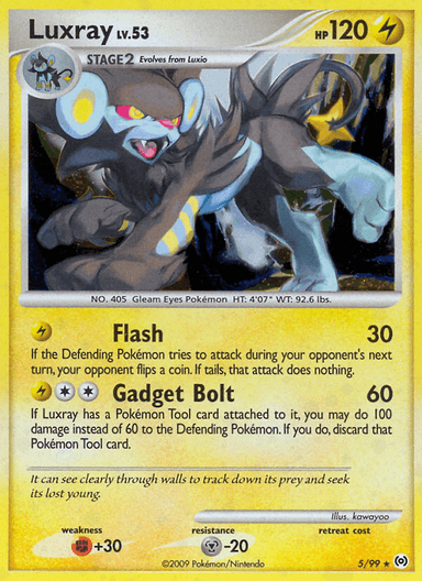 Luxray, Arceus 5