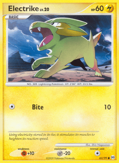 Electrike, Arceus 63