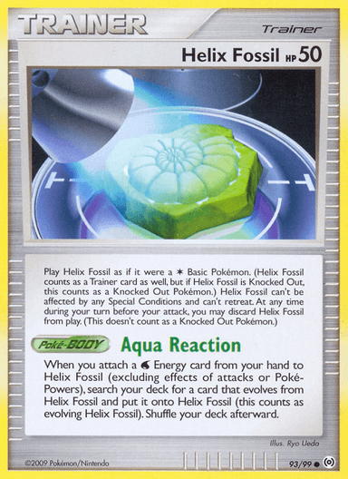 Helix Fossil, Arceus 93