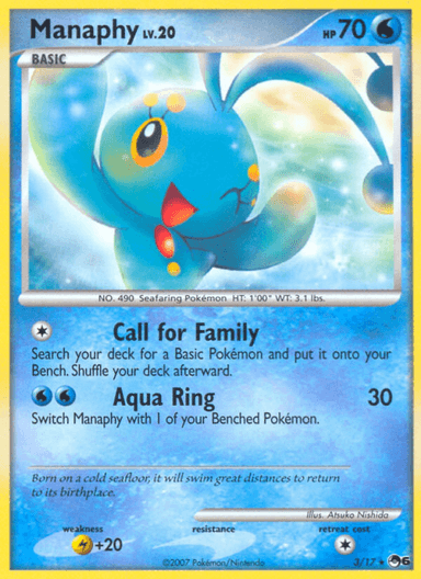 Manaphy, POP Series 6 3