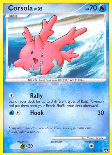 Corsola, POP Series 7 13