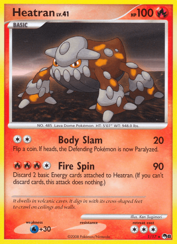 Heatran, POP Series 8 1