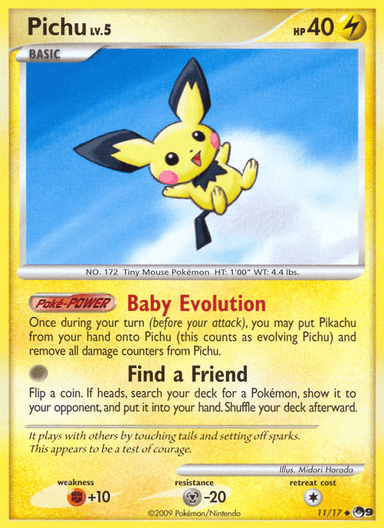 Pichu, POP Series 9 11