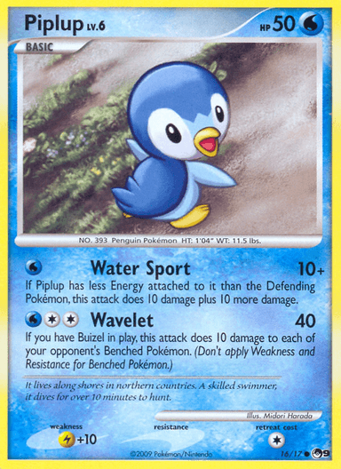 Piplup, POP Series 9 16
