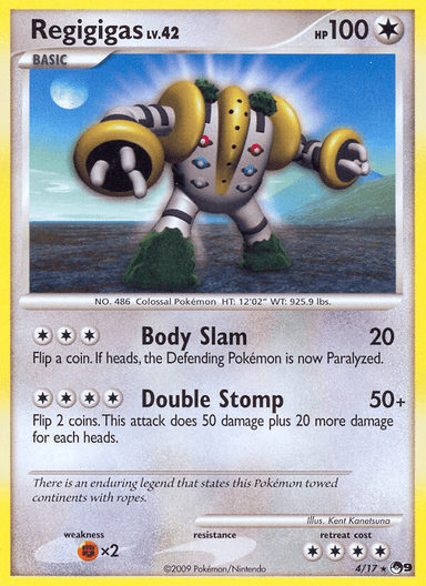 Regigigas, POP Series 9 4
