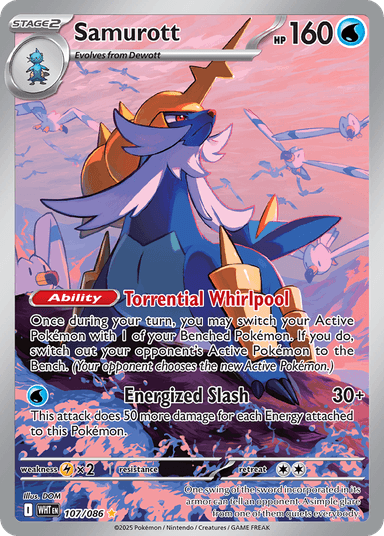 Samurott, White Flare 107