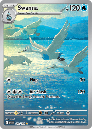 Swanna, White Flare 110
