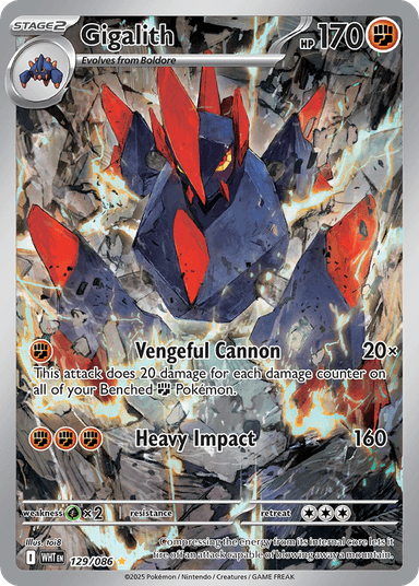 Gigalith, White Flare 129