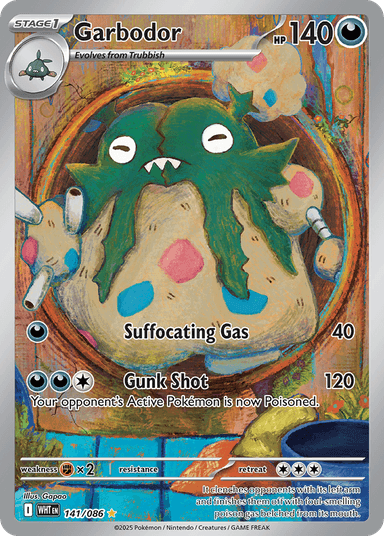 Garbodor, White Flare 141