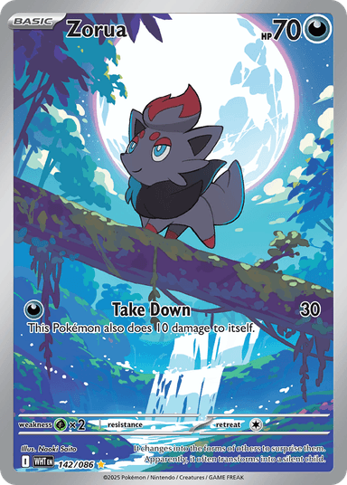 Zorua, White Flare 142