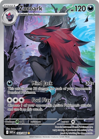 Zoroark, White Flare 143