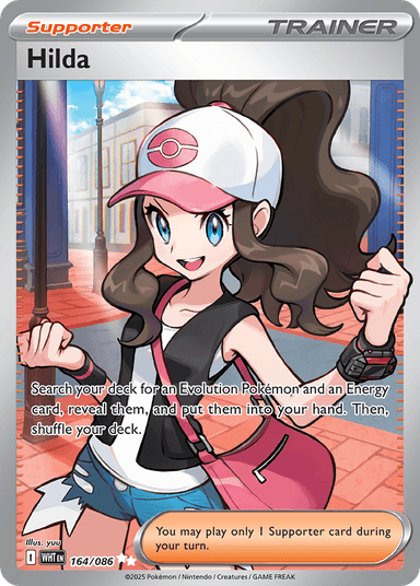 Hilda, White Flare 164