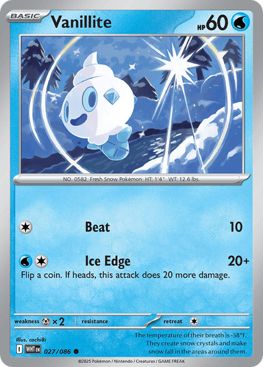 Vanillite, White Flare 27