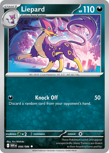 Liepard, White Flare 56