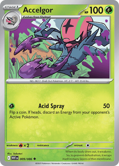 Accelgor, White Flare 9