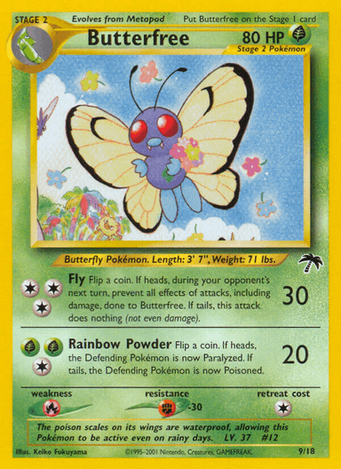 Butterfree, Southern Islands 9