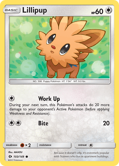 Lillipup, Sun & Moon 103