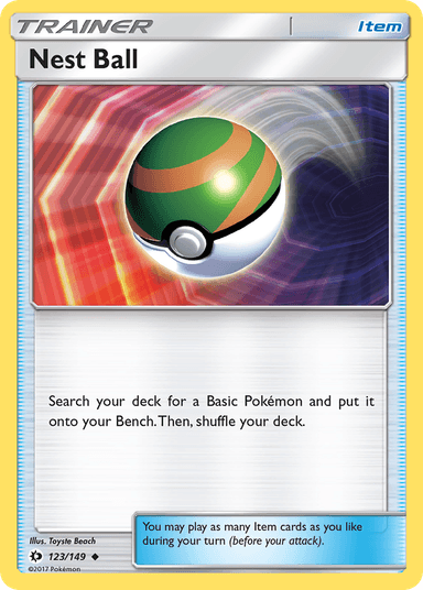 Nest Ball, Sun & Moon 123