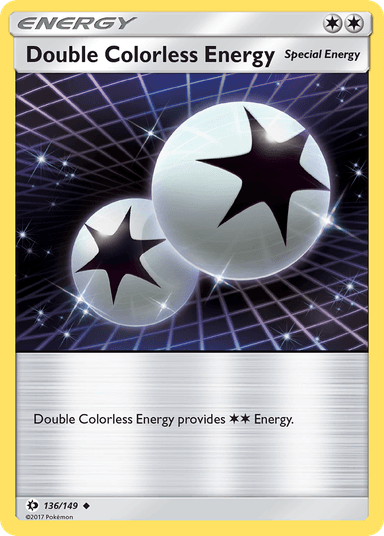 Double Colorless Energy, Sun & Moon 136